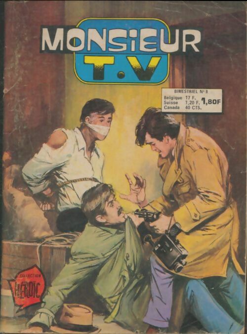Livrenpoche : Monsieur T.V n°8 - Collectif - Livre