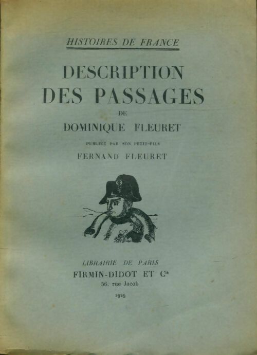 Livrenpoche : Description des passages - Dominique Fleuret - Livre
