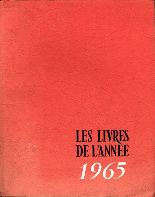 Livrenpoche : Les livres de l'année 1965 - Collectif - Livre