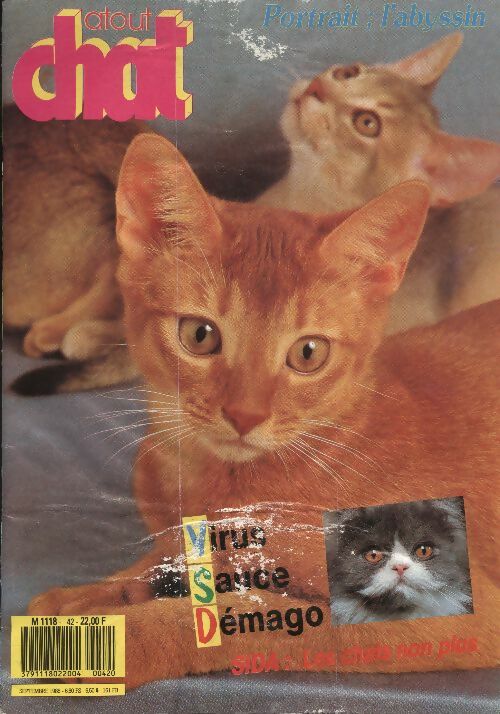 Livrenpoche : Atout chat n°42 : Virus Sauce Démago, SIDA : les chats non plus - Collectif - Livre