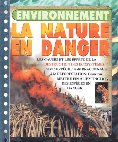 Livrenpoche : La nature en danger - Steve Parker - Livre