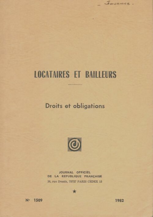 Livrenpoche : Locataires et bailleurs. Droits et obligations - Collectif - Livre
