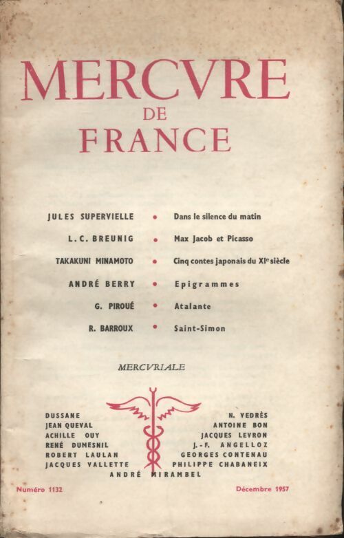 Livrenpoche : Mercure de France n°1132 - Collectif - Livre