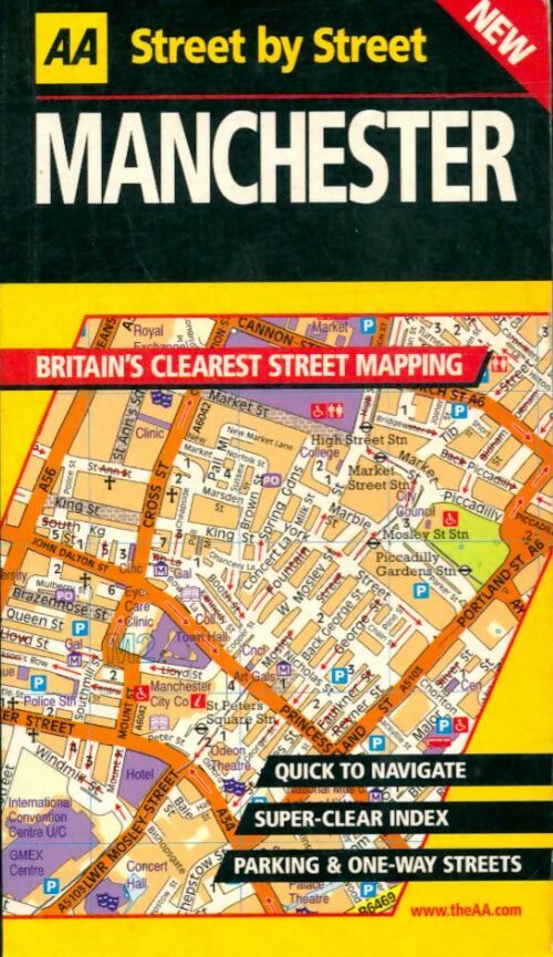 Livrenpoche : Manchester street by street - Collectif - Livre