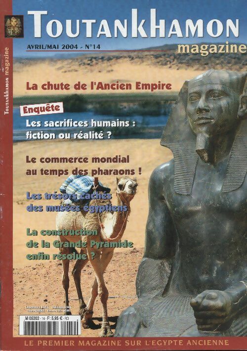 Livrenpoche : Toutankhamon magazine n°14 : La chute de l'Ancien Empire - Collectif - Livre