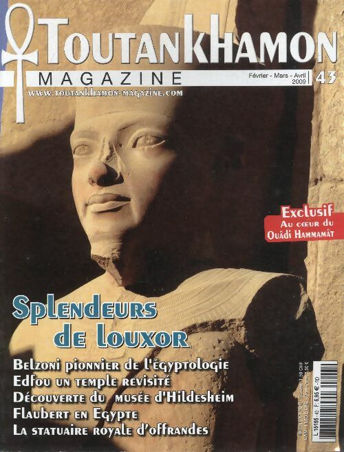 Livrenpoche : Toutankhamon magazine n°43 : Splendeurs de Louxor - Collectif - Livre