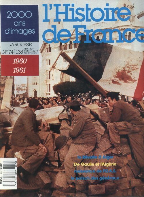 Livrenpoche : L'Histoire de France n°138 : 1960-1961 - Collectif - Livre