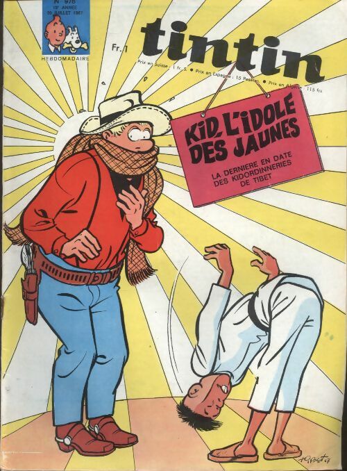 Livrenpoche : Tintin n°978 : Kid, l'idole des jaunes - Collectif - Livre
