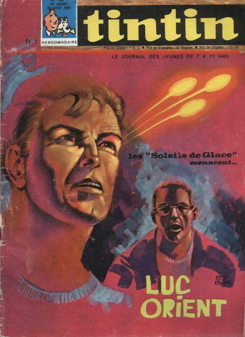 Livrenpoche : Tintin n°981 : Les "Soleils de Glace" menacent Luc Orient - Collectif - Livre