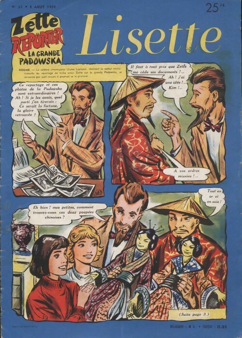 Livrenpoche : Lisette 1954 n°32 - Collectif - Livre