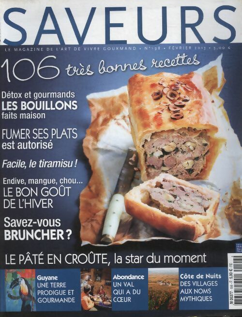 Livrenpoche : Saveurs n°198 : 106 très bonnes recettes - Collectif - Livre