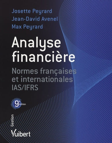 Livrenpoche : Analyse financière - Jean-David Avenel - Livre