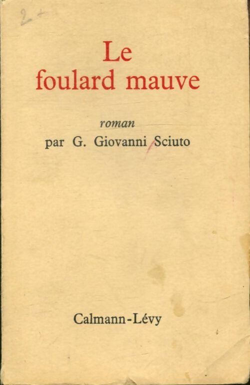 Livrenpoche : Le foulard mauve - Giovanni Sciuto - Livre