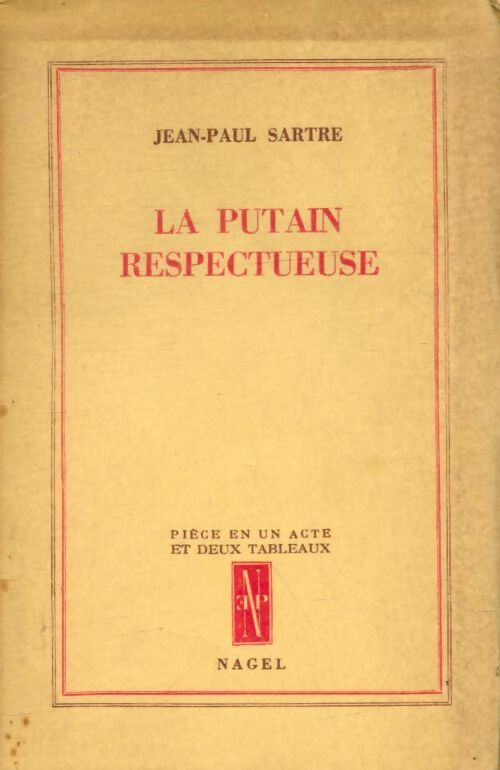 Livrenpoche : La putain respectueuse - Jean-Paul Sartre - Livre