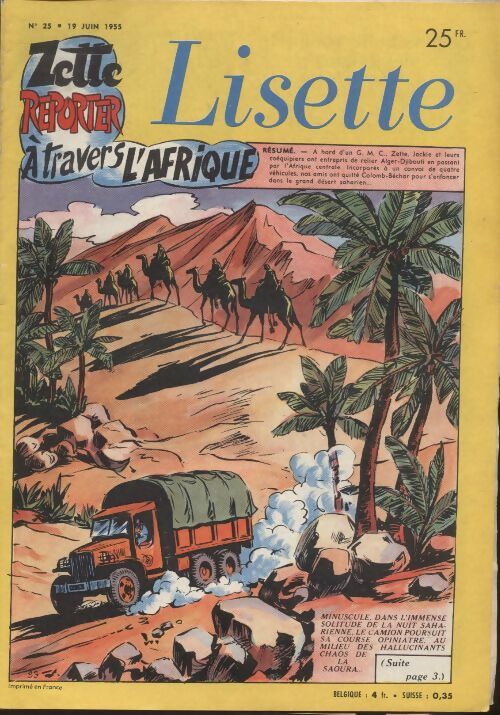 Livrenpoche : Lisette 1955 n°25 - Collectif - Livre