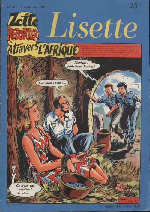 Livrenpoche : Lisette 1955 n°38 - Collectif - Livre