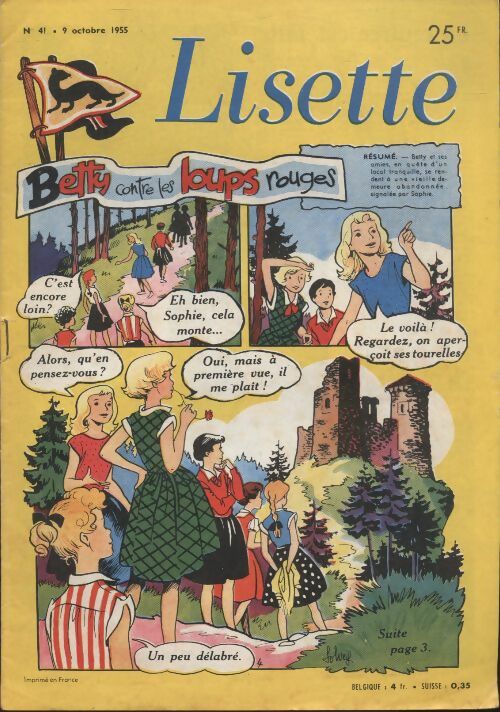Livrenpoche : Lisette 1955 n°41 - Collectif - Livre