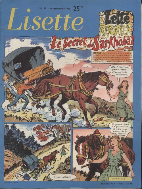 Livrenpoche : Lisette 1956 n°51 - Collectif - Livre