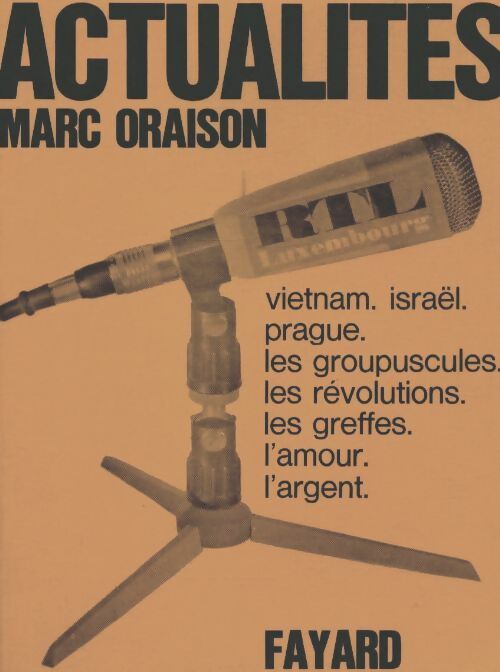 Livrenpoche : Actualités - Marc Oraison - Livre
