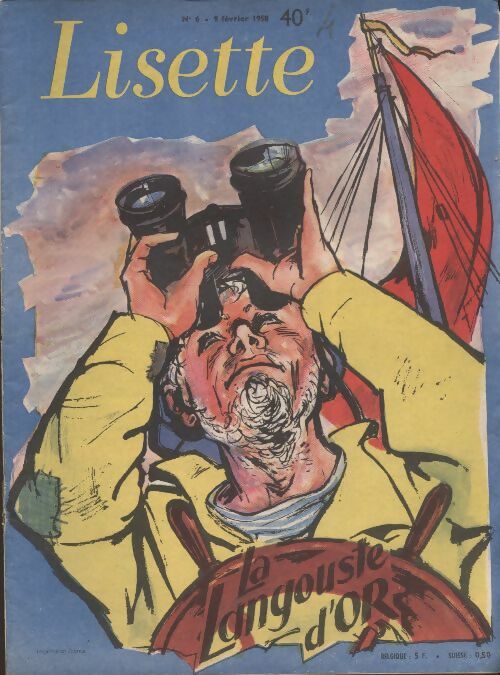 Livrenpoche : Lisette 1958 n°6 - Collectif - Livre