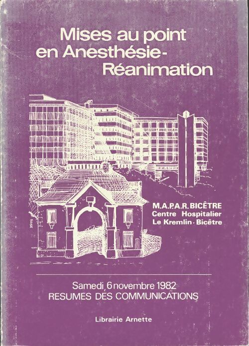 Livrenpoche : Mises au point en anesthésie-réanimation - Collectif - Livre
