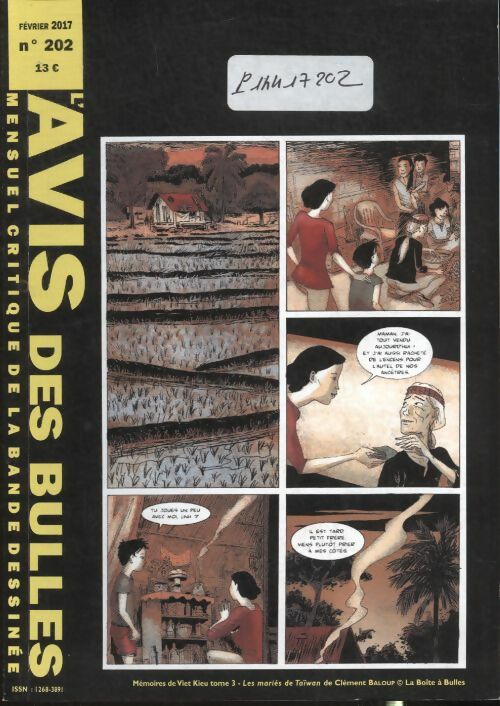 Livrenpoche : L'avis des bulles n°202 - Collectif - Livre