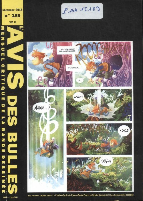 Livrenpoche : L'avis des bulles n°189 - Collectif - Livre