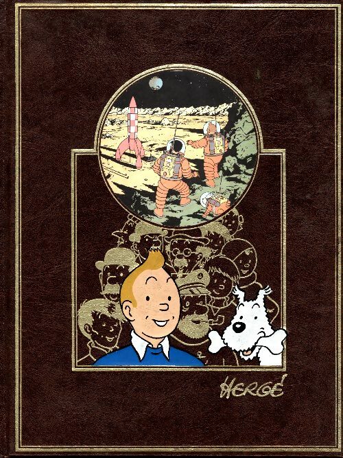 Livrenpoche : L'oeuvre intégrale d'Hergé Tome VIII : Objectif Lune / On a marché sur la lune / Quick et Flupke (VI) - Hergé - Livre