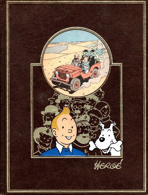 Livrenpoche : Tintin - l'oeuvre intégrale d'Hergé Tome VII : Les 7 boules de cristal / le temple du soleil / au pays de l'or noir - Hergé - Livre