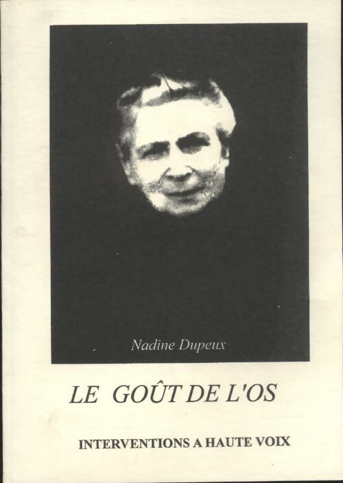 Livrenpoche : Le goût de l'os - Collectif - Livre