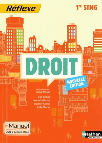Livrenpoche : Droit - 1re STMG - Patrick Mercati - Livre