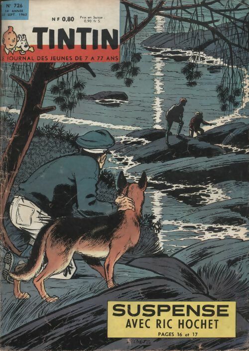 Livrenpoche : Tintin n°726 : Suspense avec Ric Hochet - Collectif - Livre