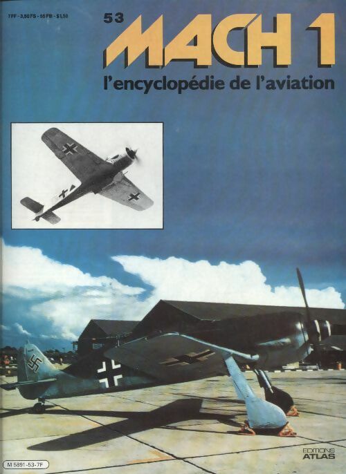 Livrenpoche : Mach 1 - L'encyclopédie de l'aviation n°53 - Collectif - Livre