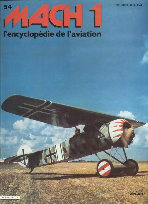Livrenpoche : Mach 1 - L'encyclopédie de l'aviation n°54 - Collectif - Livre