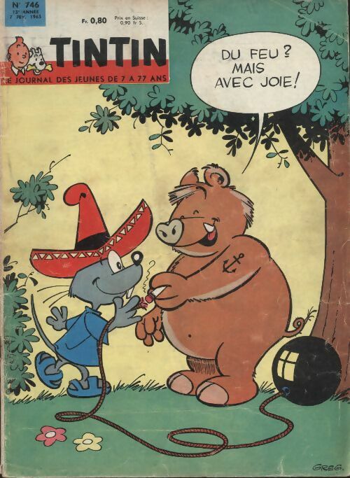 Livrenpoche : Tintin n°746 - Collectif - Livre