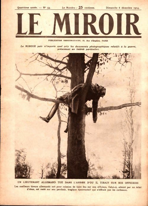 Livrenpoche : Le Miroir n°54 - Collectif - Livre
