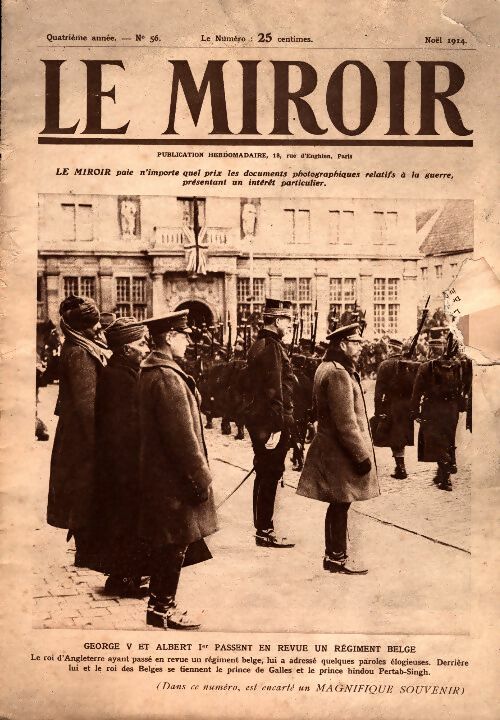 Livrenpoche : Le Miroir n°56 + Portrait de Joffre - Collectif - Livre