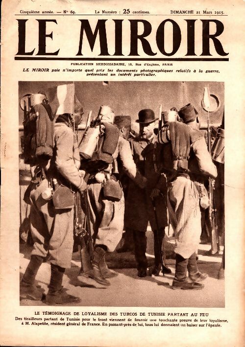 Livrenpoche : Le Miroir n°69 - Collectif - Livre