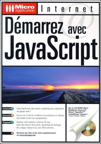 Livrenpoche : Démarrez avec javascript inclus 1 cd-rom - Martin Pein - Livre