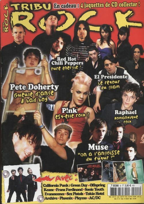 Livrenpoche : Tribu Rock n°8 - Collectif - Livre