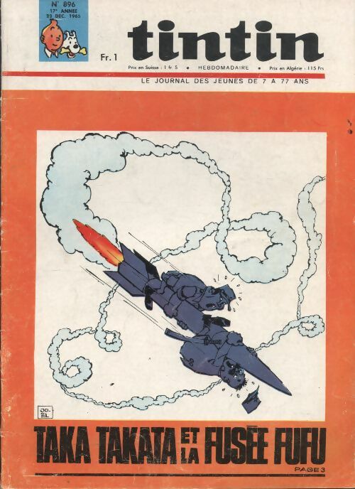 Livrenpoche : Tintin n°896 : Taka Takata et la fusée Fufu - Collectif - Livre