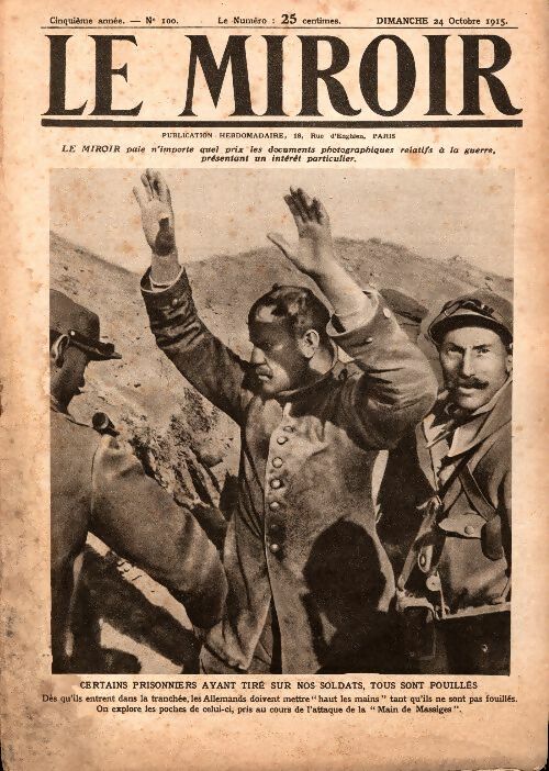 Livrenpoche : Le Miroir n°100 - Collectif - Livre