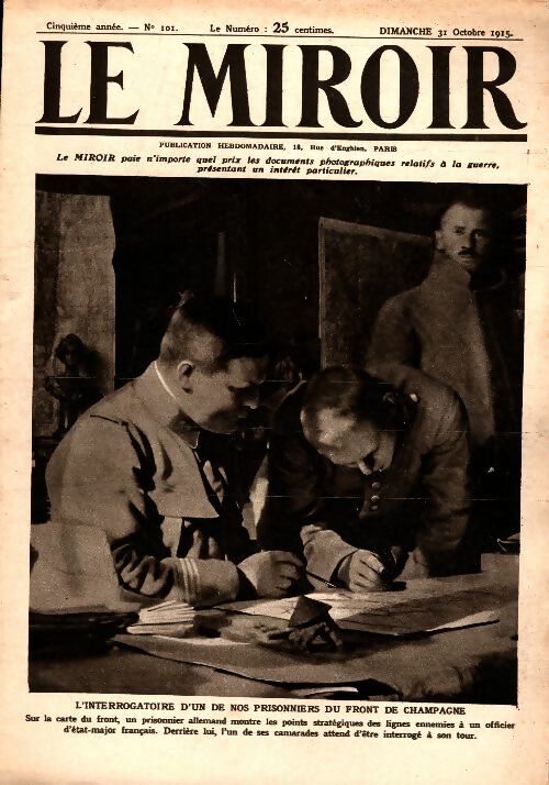 Livrenpoche : Le Miroir n°101 - Collectif - Livre