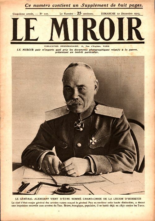 Livrenpoche : Le Miroir n°107 - Collectif - Livre