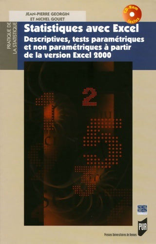 Livrenpoche : Statistique avec excel - Georgin - Livre