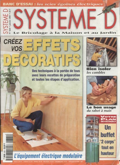 Livrenpoche : Système D n°660 : Créez vos effets décoratifs - Collectif - Livre