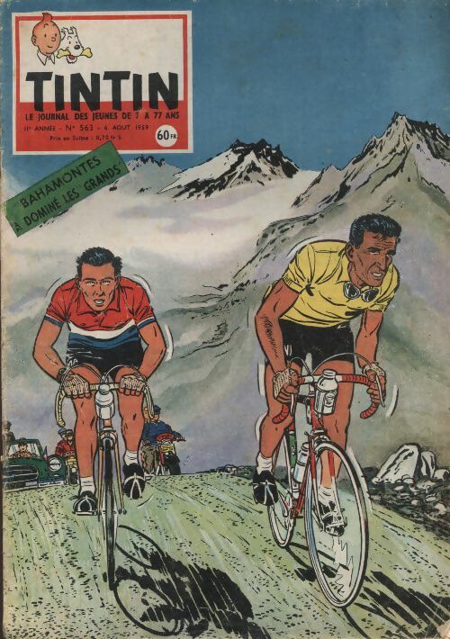 Livrenpoche : Tintin n°563 : Bahamontes a dominé les "grands" - Collectif - Livre