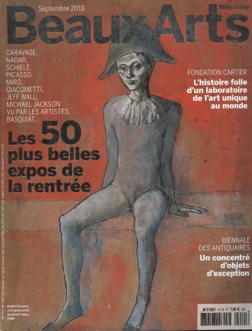 Livrenpoche : Beaux-Arts Magazine n°411 : Les 50 plus belles expos de la rentrée - Collectif - Livre