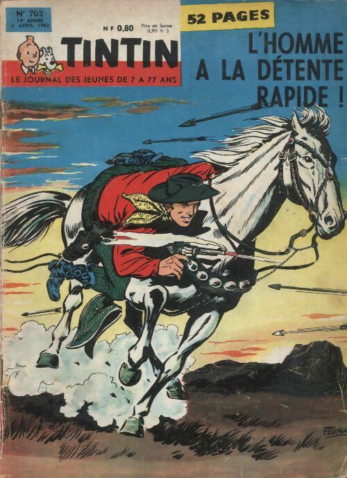 Livrenpoche : Tintin n°702 : L'homme à la détente rapide - Collectif - Livre