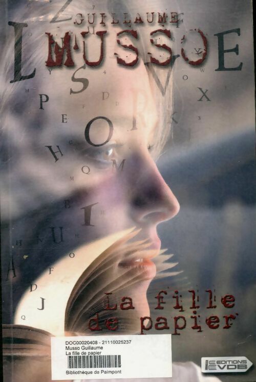 Livrenpoche : La fille de papier - Guillaume Musso - Livre